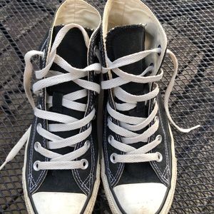 Black High Top Converse